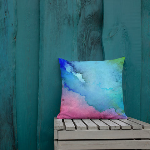 Antique Art Print Decorative Throw Pillow & Cushion - Holi 2a