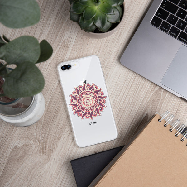 iPhone Case Mandala Transparent