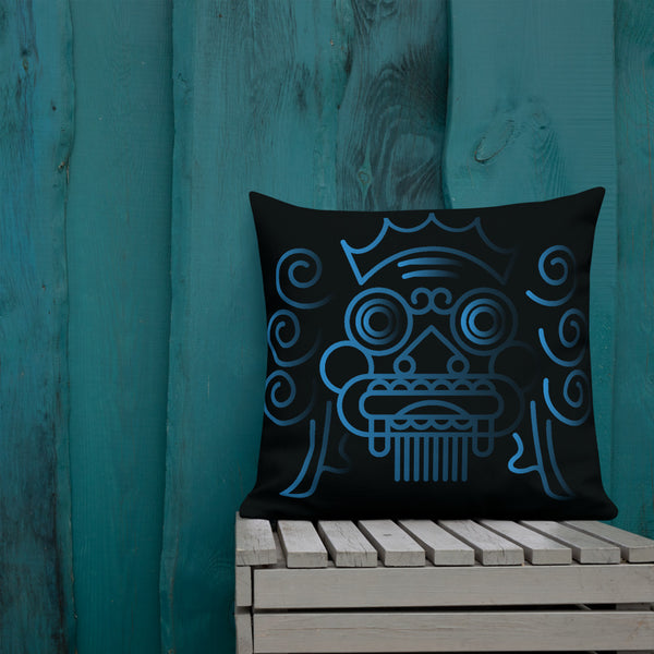 Art Premium  Decorative Throw Pillow & Cushion - Blue Barong 2