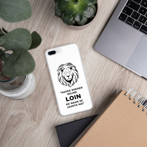 iPhone Case Lion White