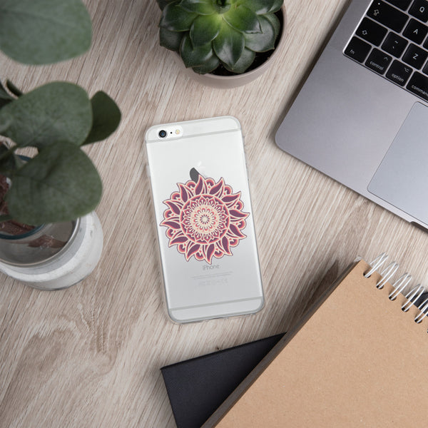 iPhone Case Mandala Transparent