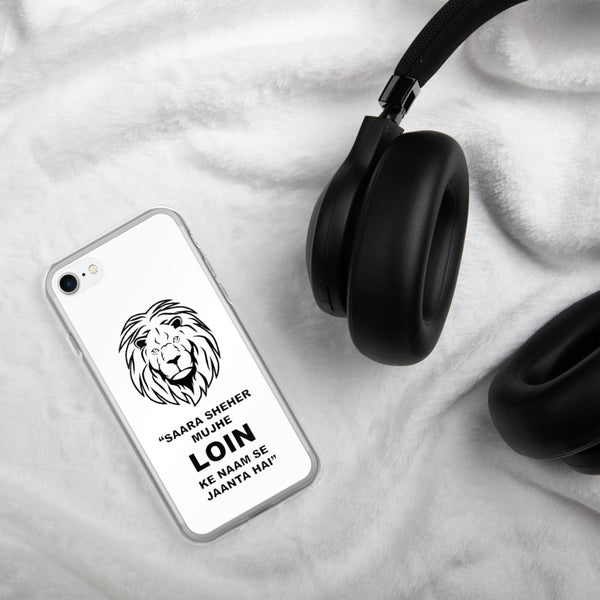 iPhone Case Lion White