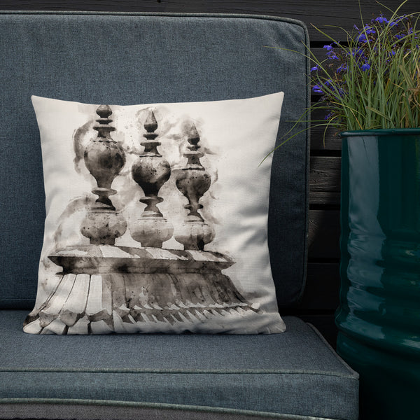 Decorative Throw Pillow Cushion Home Decor Fort Water-colour sofa