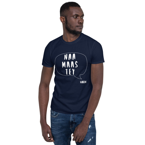 Cotton Unisex T-Shirt Karen Speak 4 Grey