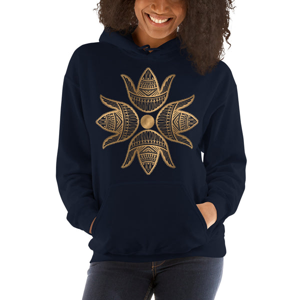 Hoodie Golden Hamsa