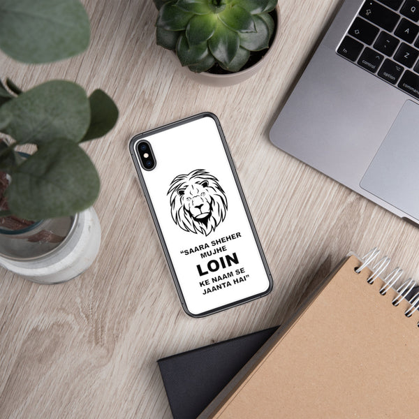 iPhone Case Lion White