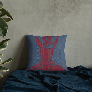Antique Art Print Decorative Throw Pillow & Cushion - Dancing Silhouette