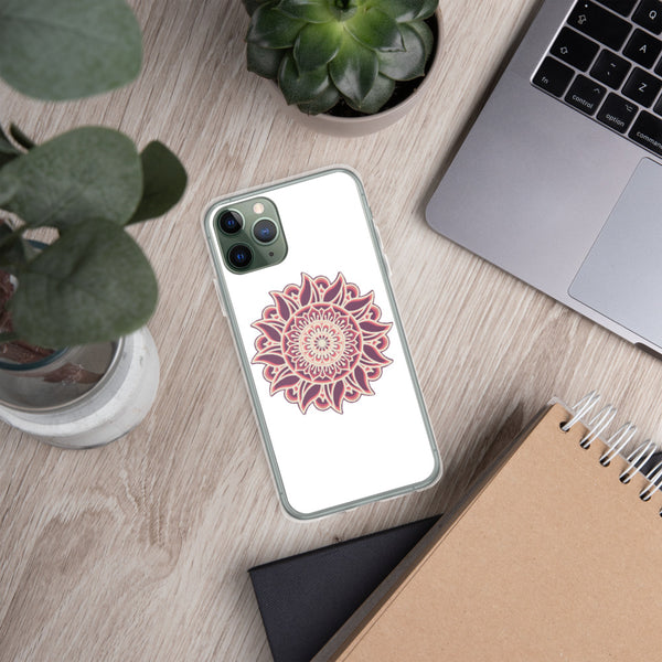 iPhone Case Mandala White