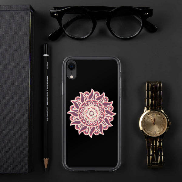 iPhone Case Mandala Black