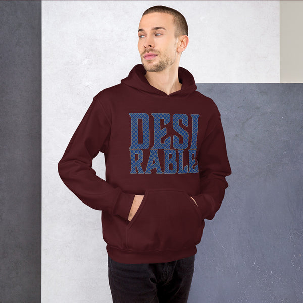 Hoodie Desi-rable Blue