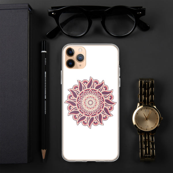 iPhone Case Mandala White