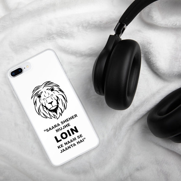 iPhone Case Lion White