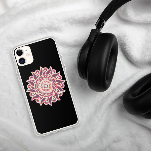 iPhone Case Mandala Black