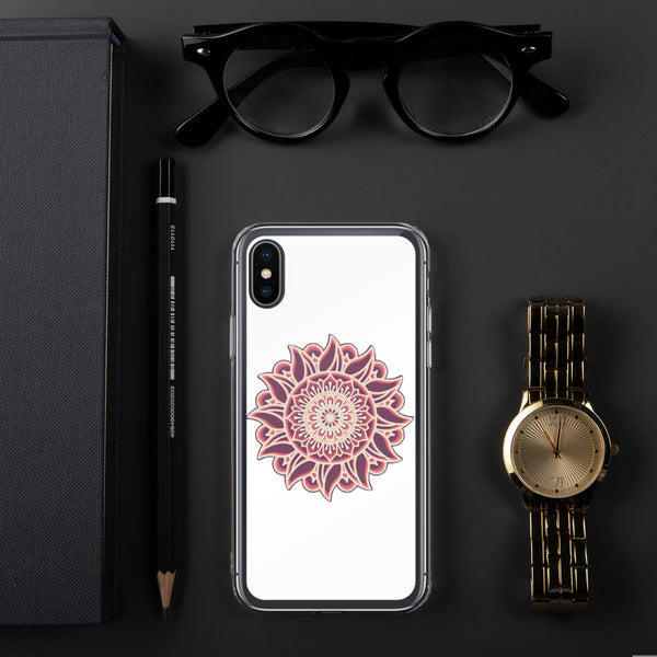iPhone Case Mandala White