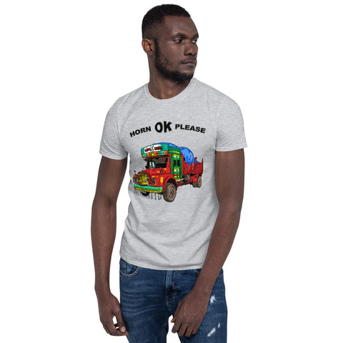 Cotton Unisex T-Shirt Horn OK Please