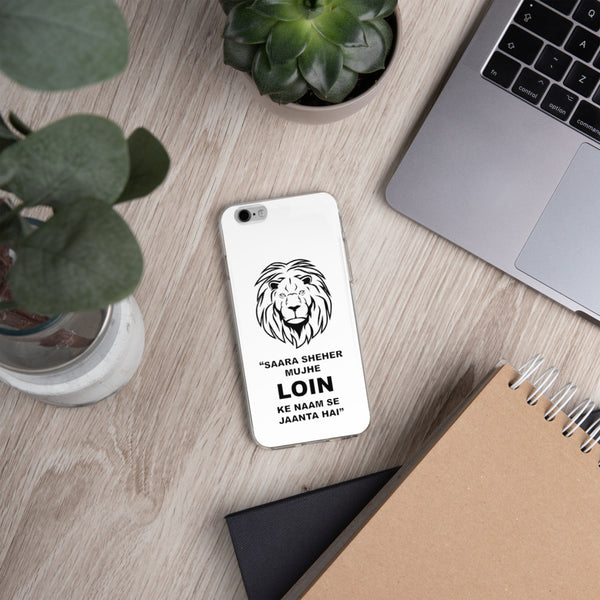 iPhone Case Lion White