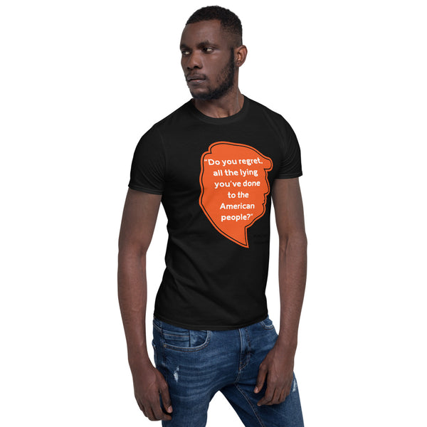 Cotton Unisex T-Shirt Lying Orange