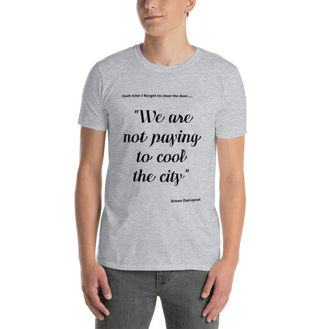 Cotton Unisex T-Shirt Cool the city