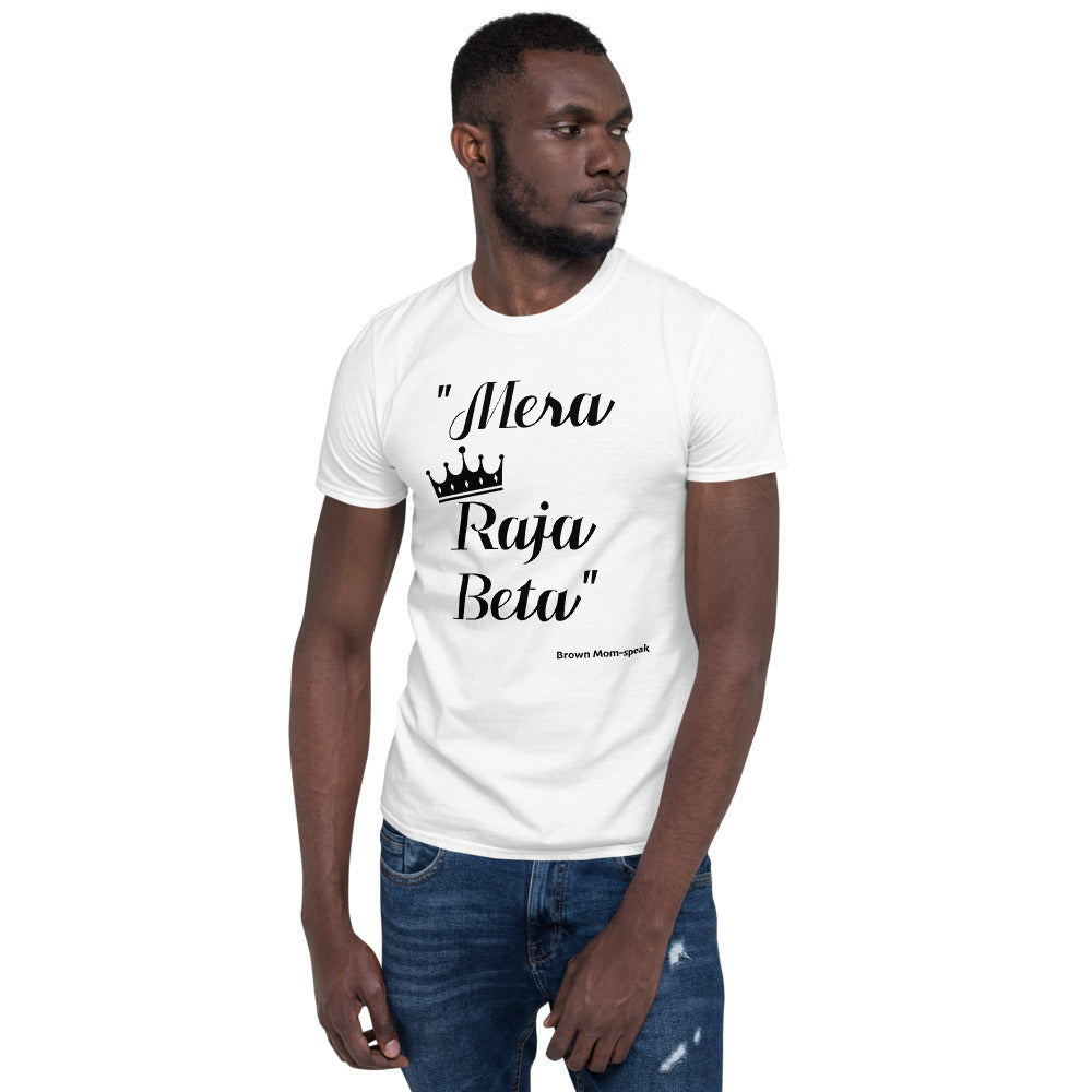 Cotton Unisex T-Shirt Raja Beat White