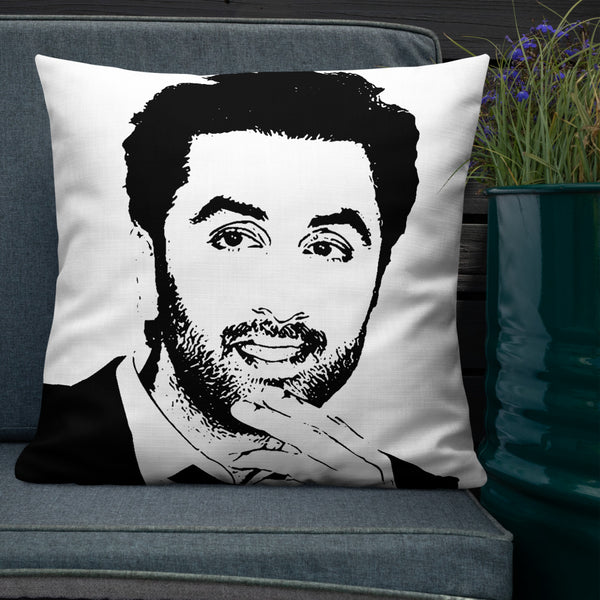 Antique Art Print Decorative Throw Cushion & Pillow - Bollywood Dreams 1