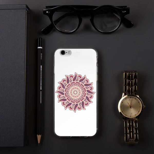 iPhone Case Mandala White