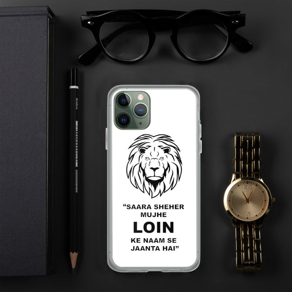 iPhone Case Lion White