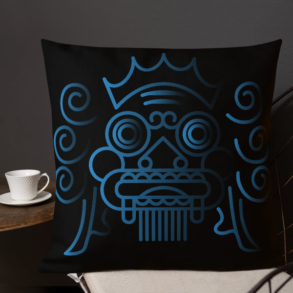 Art Premium  Decorative Throw Pillow & Cushion - Blue Barong 2
