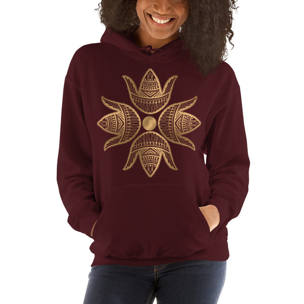 Hoodie Golden Hamsa