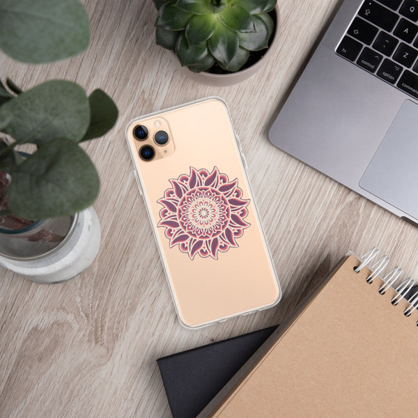 iPhone Case Mandala Transparent