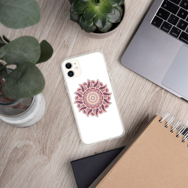 iPhone Case Mandala White