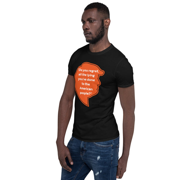 Cotton Unisex T-Shirt Lying Orange