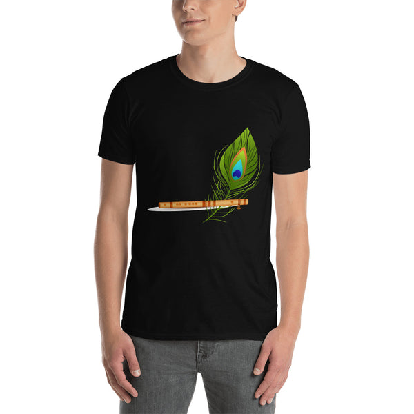 Cotton Unisex T-Shirt Feather Flute