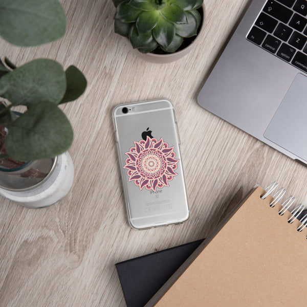 iPhone Case Mandala Transparent