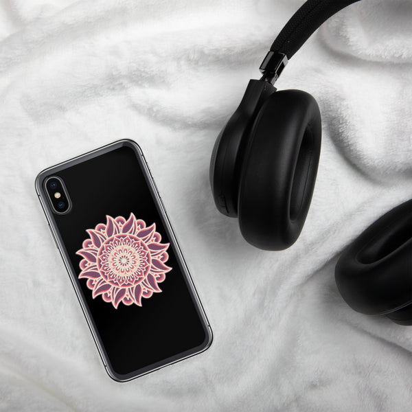 iPhone Case Mandala Black