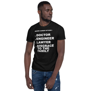 Cotton Unisex T-Shirt Desi Career Choices