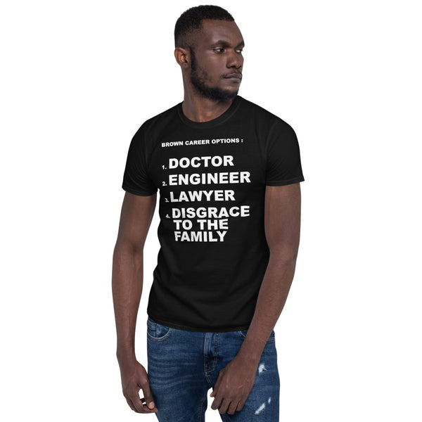 Cotton Unisex T-Shirt Desi Career Choices