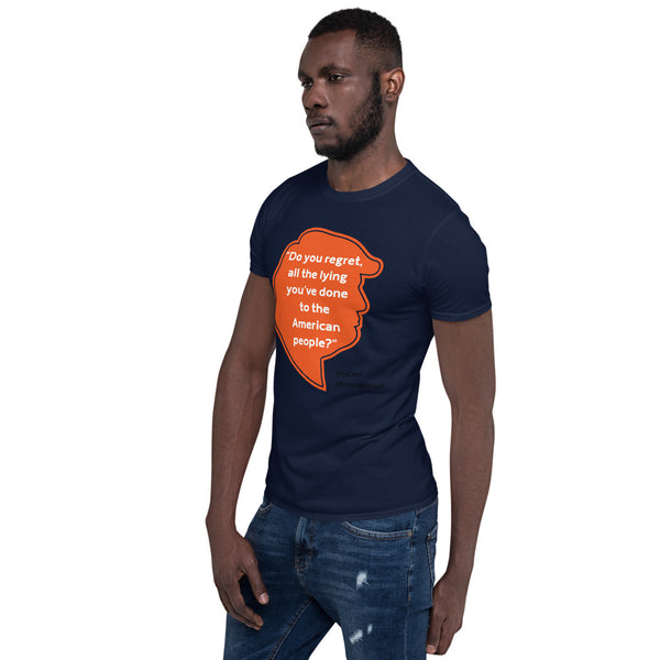 Cotton Unisex T-Shirt Lying Orange