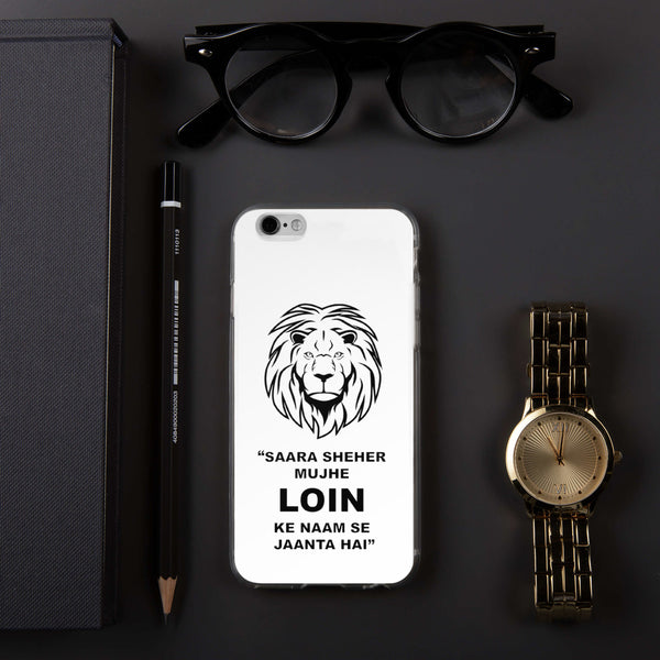 iPhone Case Lion White