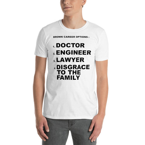 Cotton Unisex T-Shirt Desi Career Choices