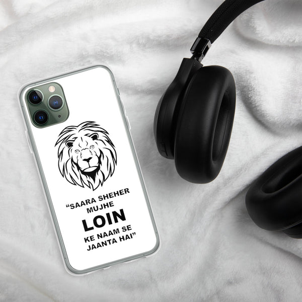 iPhone Case Lion White