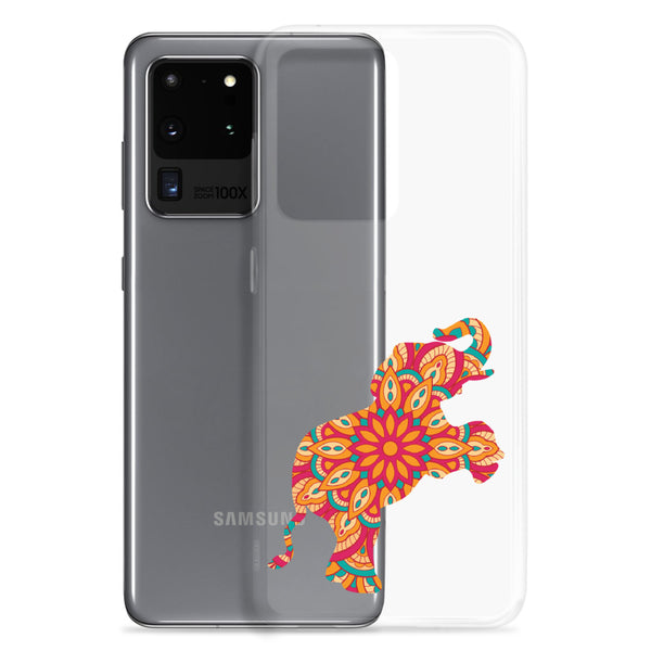 Samsung Mandala Elephant Transparent
