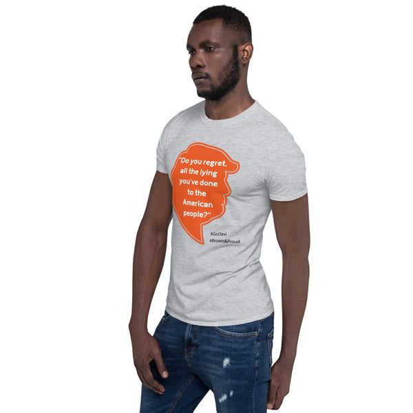 Cotton Unisex T-Shirt Lying Orange