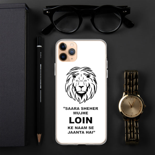 iPhone Case Lion White