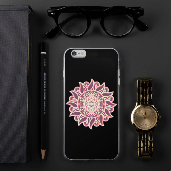 iPhone Case Mandala Black