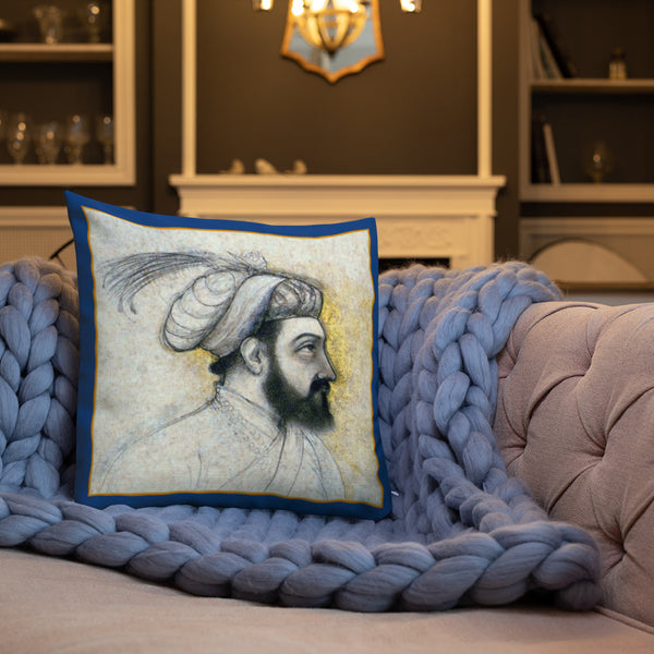 Antique Art Print Decorative Throw Pillow & Cushion The Emperor Blanket