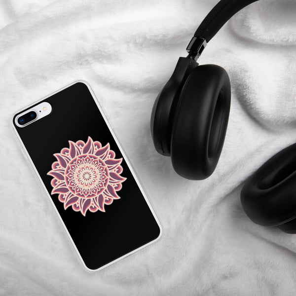 iPhone Case Mandala Black