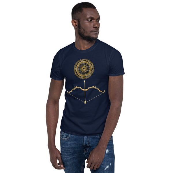 Cotton Unisex T-Shirt  Arrow Mandala