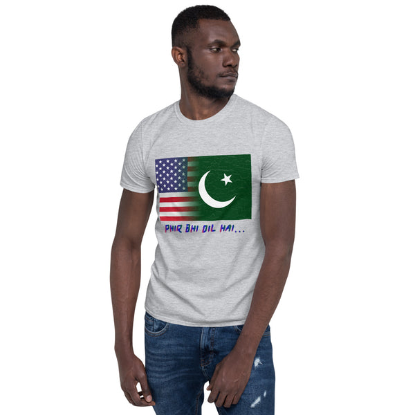 Cotton Unisex T-Shirt USA Pakistan