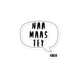 Bubble-free stickers