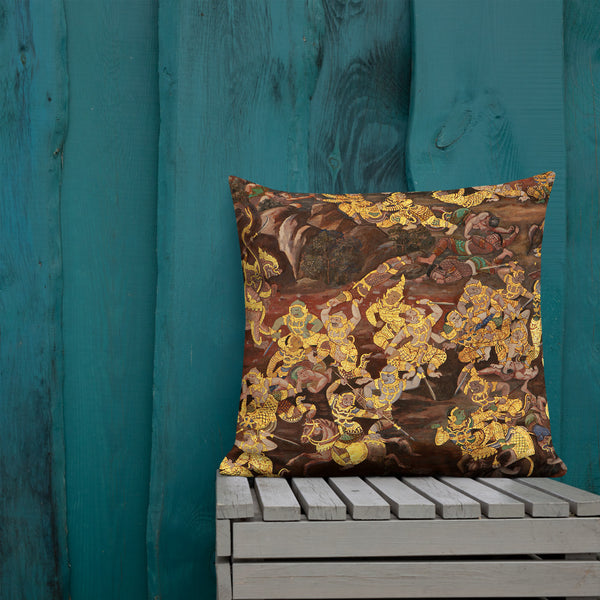 Art Premium  Decorative Throw Pillow & Cushion Mural outdoor
